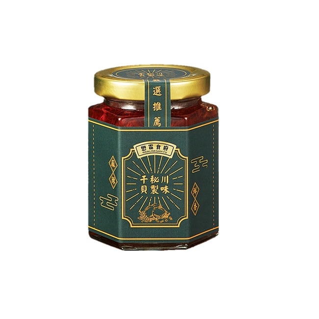 【懋霖食府】川味秘製干貝醬x2罐(170g/罐)