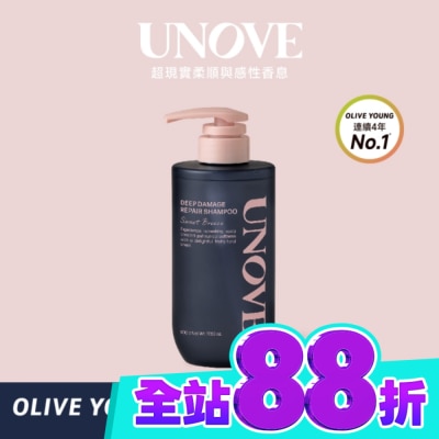 UNOVE UNOVE 柔諾伊 角蛋白柔順修護洗髮精 (悠風甜香) 500g 獨家 image