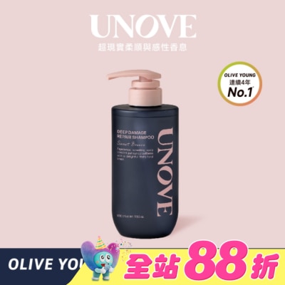 UNOVE - UNOVE 柔諾伊 角蛋白柔順修護洗髮精500g-獨家