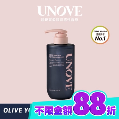UNOVE UNOVE 柔諾伊 角蛋白柔順修護洗髮精 (悠風甜香) 500g 獨家 image