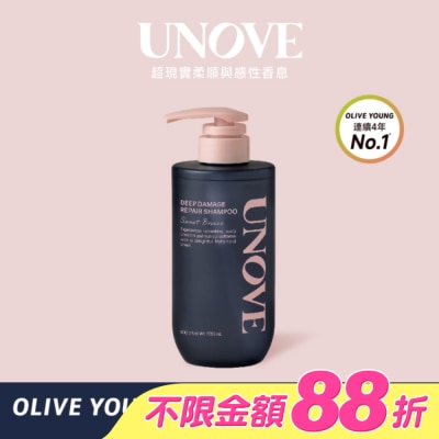 UNOVE - UNOVE 柔諾伊 角蛋白柔順修護洗髮精500g-獨家
