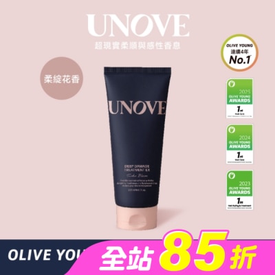UNOVE - UNOVE 柔諾伊 角蛋白柔順修護髮膜 (柔綻花香)207ml-獨家