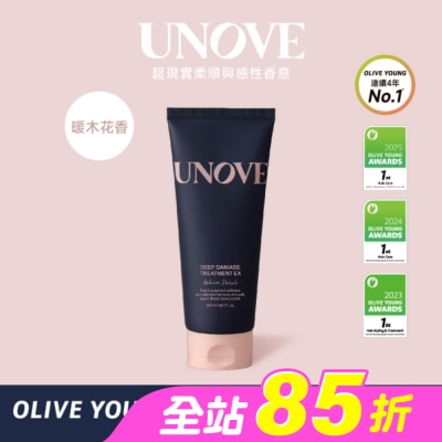 UNOVE - UNOVE 柔諾伊 角蛋白柔順修護髮膜 (暖木花香)207ml-獨家