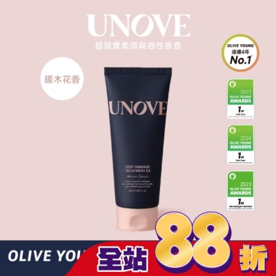 UNOVE - UNOVE 柔諾伊 角蛋白柔順修護髮膜 (暖木花香)207ml-獨家