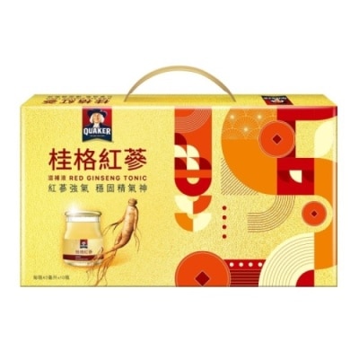 桂格 桂格紅蔘42ML10入禮盒