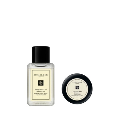 JOMALONE Jo Malone English Pear & Freesia 英國梨與小蒼蘭潔膚露 15ml+潤膚霜 15ml