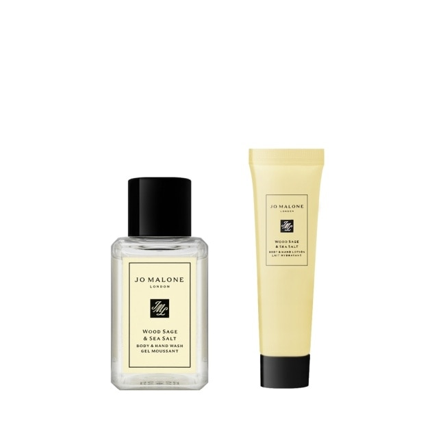 JOMALONE Jo Malone Wood Sage & Sea Salt 鼠尾草與海鹽潔膚露 15ml+潤膚乳 15ml