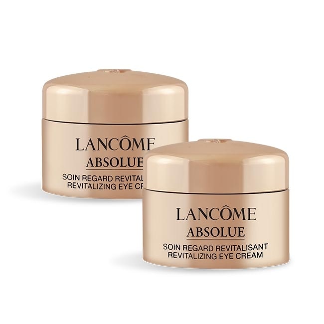 LANCOME 蘭蔻 絕對完美黃金玫瑰修護眼霜(5ml)X2-專櫃公司貨