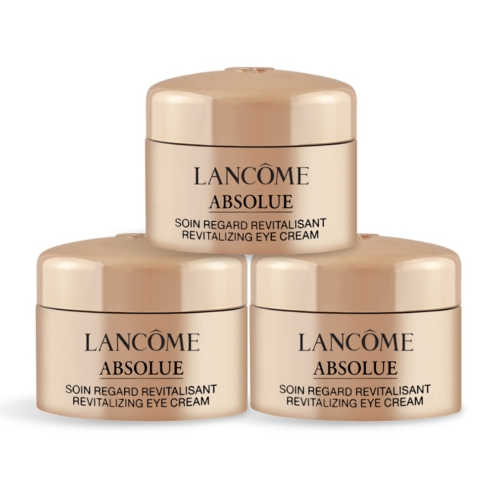 LANCOME蘭蔻 LANCOME 蘭蔻 絕對完美黃金玫瑰修護眼霜(5ml)X3-專櫃公司貨