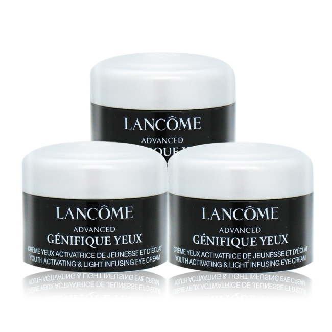 LANCOME 蘭蔻 超未來肌因亮眼精粹霜(5ml)X3-專櫃公司貨