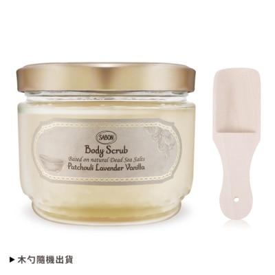SABON SABON 經典P-L-V身體磨砂膏(600g)-新版+歐沛媞木勺-國際航空版