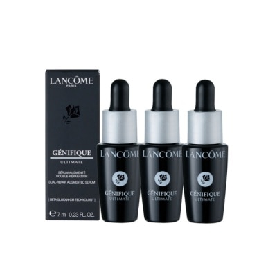 LANCOME蘭蔻 【LANCOME 蘭蔻】超極限肌因賦活露 7ml*3 公司貨(新版 小黑瓶)