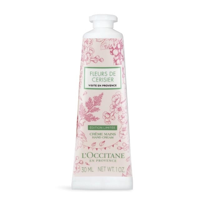 L’OCCITANE 歐舒丹 葡萄櫻花護手霜(30ml)-新版-專櫃公司貨
