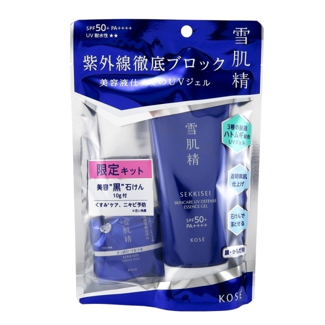 KOSE高絲 雪肌精輕水感UV防曬凝膠組90g+10g