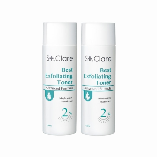 St.Clare聖克萊爾 2水楊酸淨痘水精華100ml(2入組)