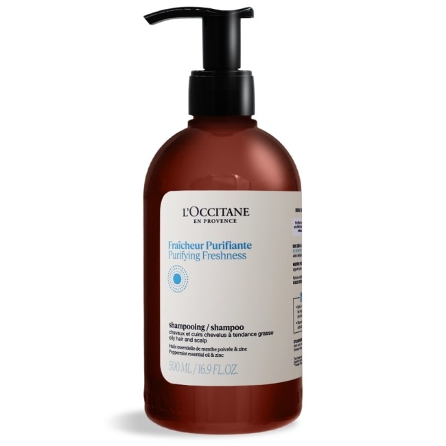 L’OCCITANE 歐舒丹 草本淨涼洗髮乳(500ml)-新版-專櫃公司貨