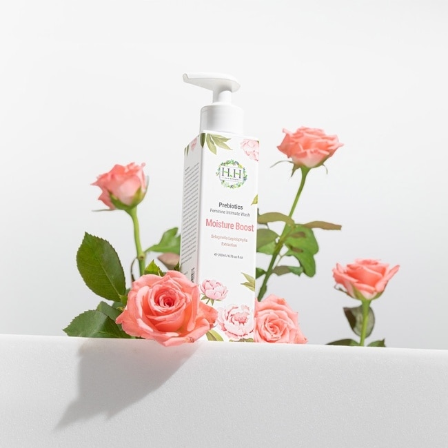 HH私密益生元潔淨露200ml(復活草滋潤)+私密美白緊緻凝露30g(柑橘)