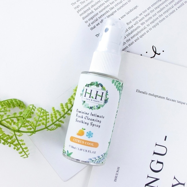 HH私密益生元潔淨露200ml(復活草滋潤)+私密舒緩噴霧50ml(柑橘涼感)