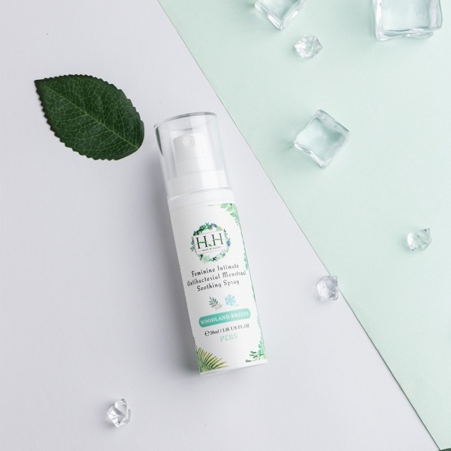 HH私密益生元潔淨露200ml(復活草滋潤)+私密經期舒緩噴霧PLUS 30ml(樹影微風)