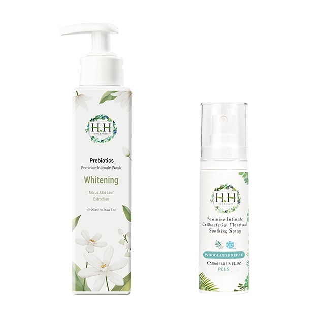 HH益生元私密潔淨露x1(橙花嫩白)+HH經期抗菌噴霧PLUSx1(樹影微風-涼)