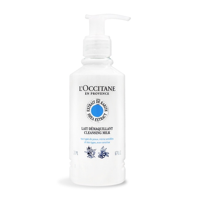 L’OCCITANE 歐舒丹 乳油木橙花淨透卸妝乳(200ml)-專櫃公司貨