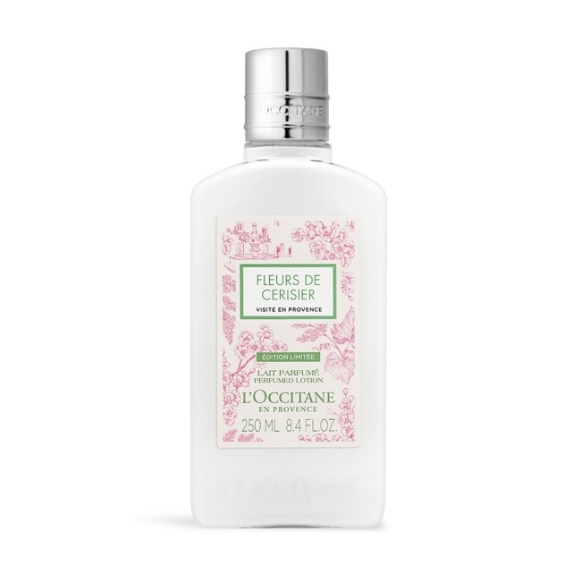 L’OCCITANE 歐舒丹 葡萄櫻花美體乳(250ml)-專櫃公司貨