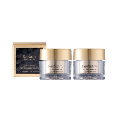 ESTEE LAUDER 雅詩蘭黛 【ESTEE LAUDER 雅詩蘭黛】白金級黑鑽松露塑顏奇蹟霜7ml*2 公司貨