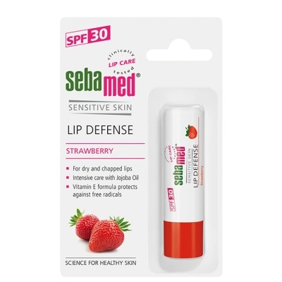 seba med 施巴 施巴亮色護唇膏SPF30/4.8g-草莓甜心