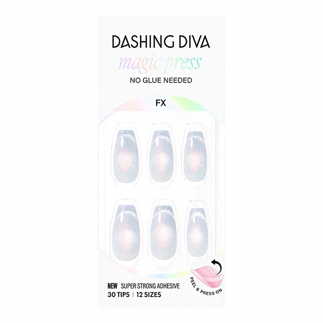 Dashing Diva/F時尚潮流美甲片-結飾柔光-30片