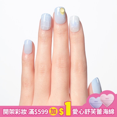 Dashing Diva Dashing Diva/M 薄型經典美甲片-泳池派對鴨-30片