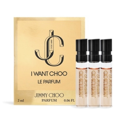 JIMMYCHOO JIMMY CHOO 熾愛金迷香精(2ml)X3-香水隨身針管試香-專櫃公司貨
