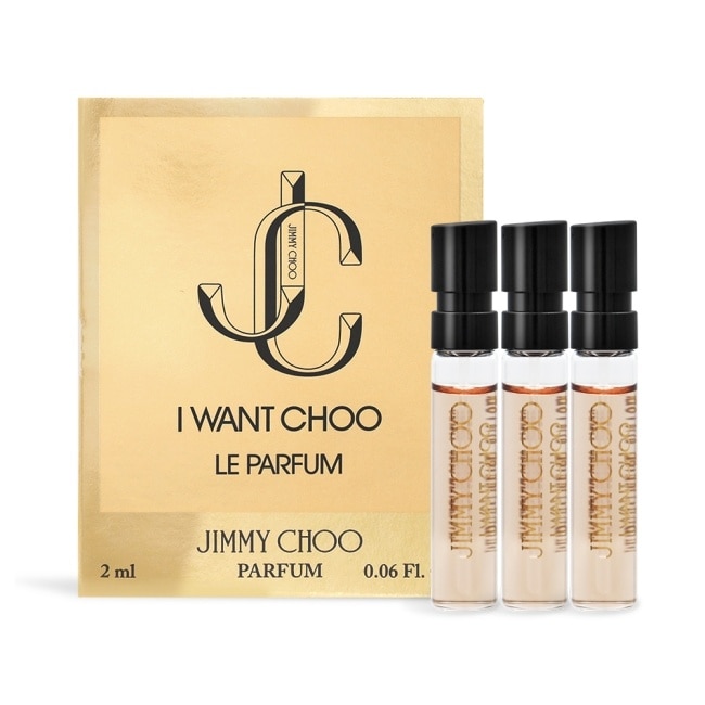 JIMMY CHOO 熾愛金迷香精(2ml)X3-香水隨身針管試香-專櫃公司貨