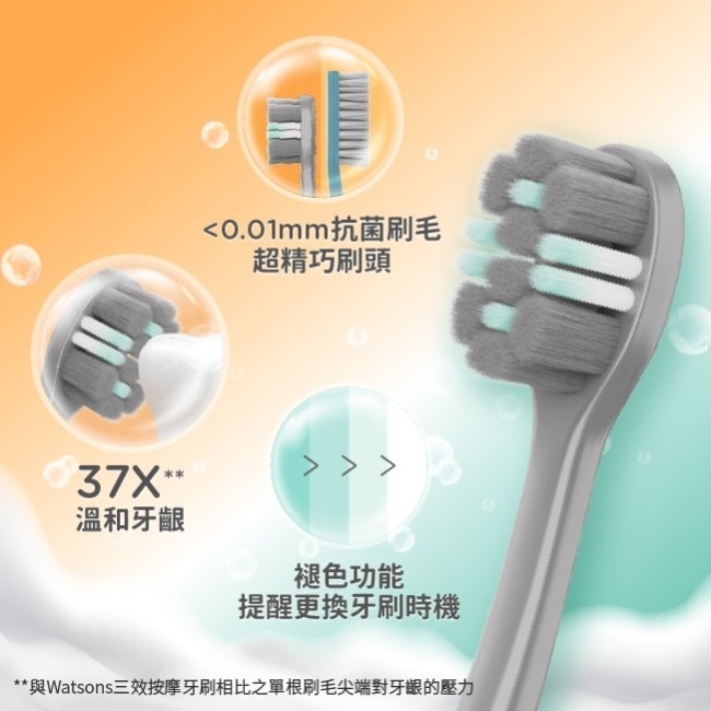 屈臣氏超密棉柔備長炭牙刷(超級軟毛)1入 image