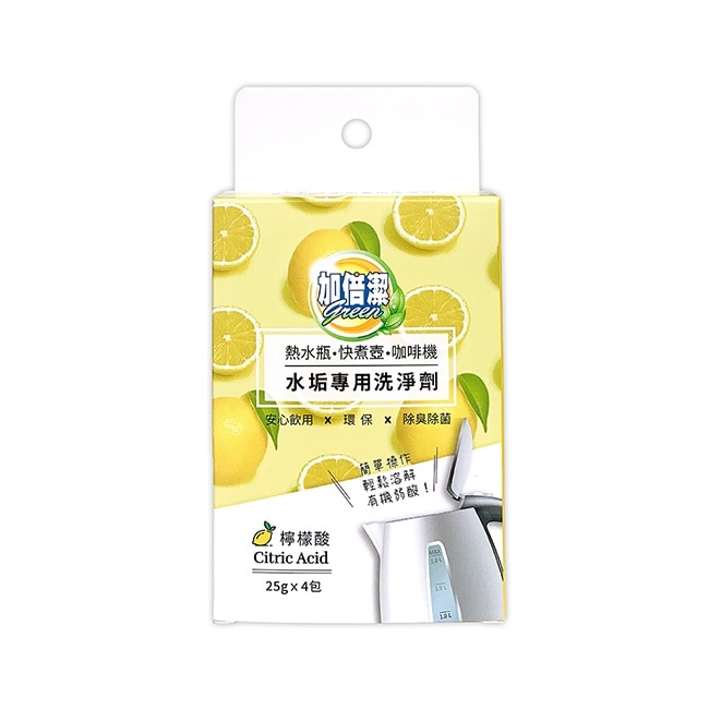 加倍潔 水垢專用洗淨劑25gx4包/盒x6盒