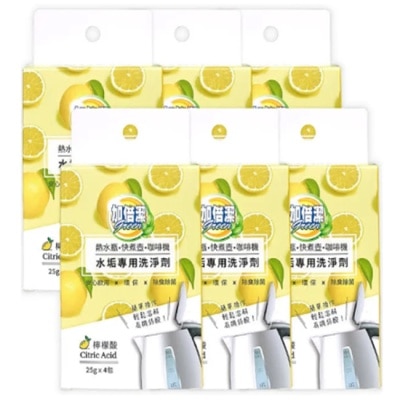 加倍潔 加倍潔 水垢專用洗淨劑25gx4包/盒x6盒