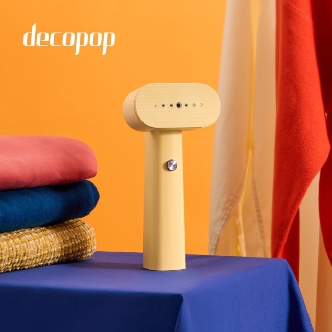 【decopop】2 in 1美型手持式掛燙機 DP-265-YL