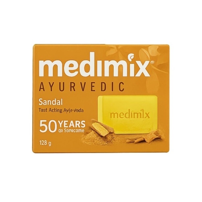 【Medimix】印度綠寶石皇室藥草浴美肌皂-檀香125g*8 公司貨