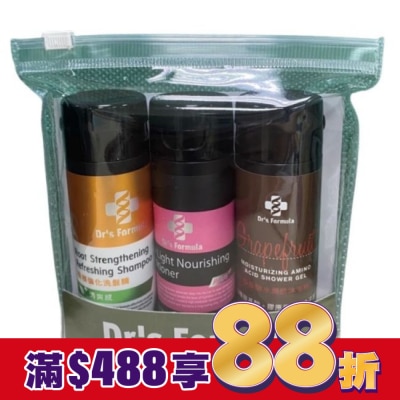 Dr`s Formula Dr’s Formula洗潤沐輕盈旅行組55g*3pc