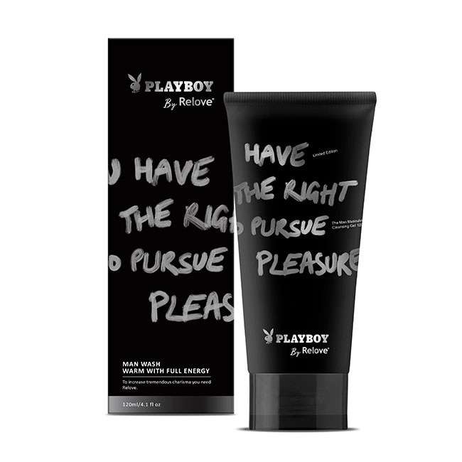 Relove男性專用私密潔淨凝露120mlx1入(PLAYBOY檀香琥珀)