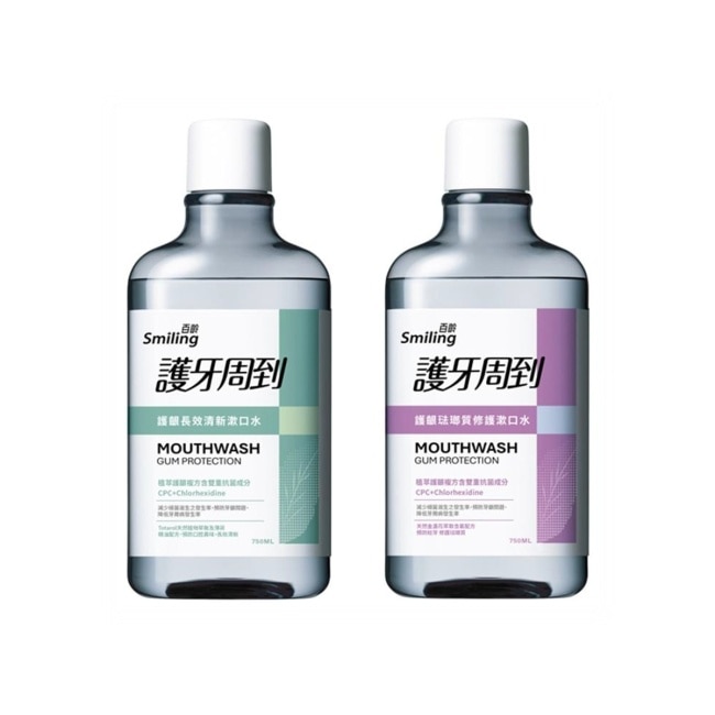 百齡護牙周到-護齦琺瑯質修護漱口水750ML