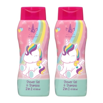 DISNEY Eau My Unicorn  獨角獸 2合1沐浴洗髮精 500ml(2入)