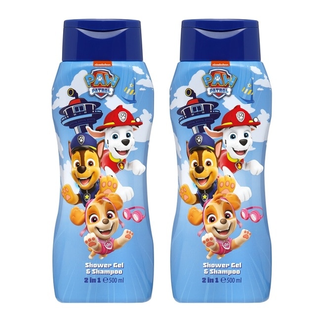 Paw Patrol 汪汪隊 2合1沐浴洗髮精 500ml(2入) image