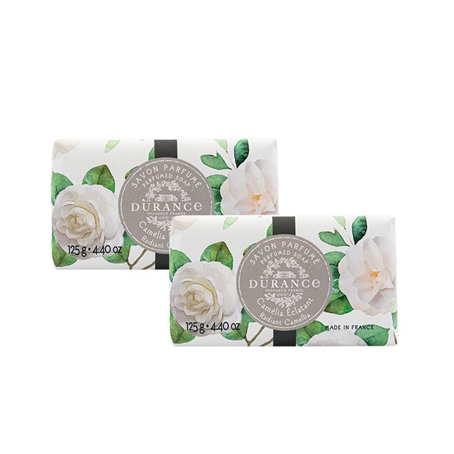 DURANCE朵昂思 花漾香皂(125g)X2-山茶花+山茶花-專櫃公司貨