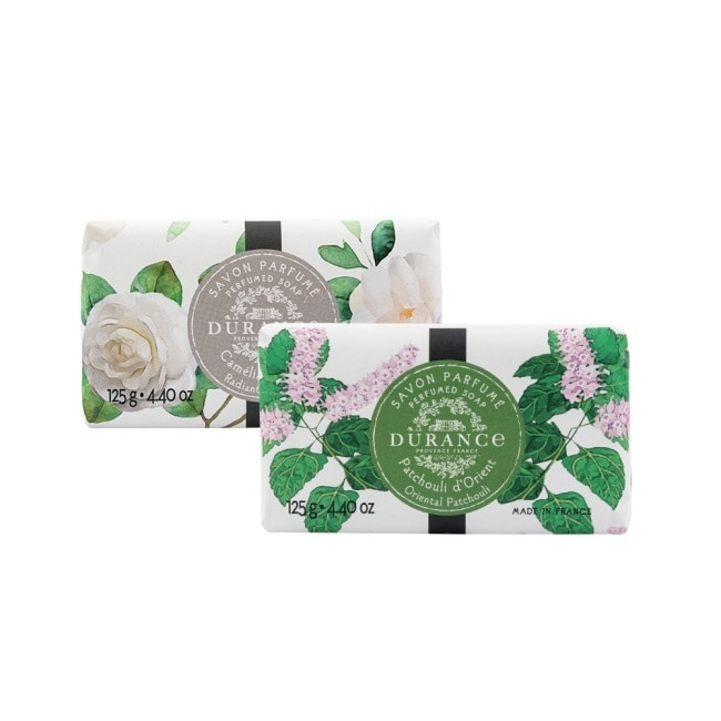DURANCE朵昂思 花漾香皂(125g)X2-山茶花+東方經典-專櫃公司貨
