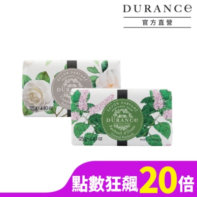 DURANCE DURANCE朵昂思 花漾香皂(125g)X2-山茶花+東方經典-專櫃公司貨
