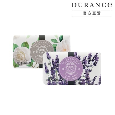 DURANCE DURANCE朵昂思 花漾香皂(125g)X2-山茶花+薰衣草-專櫃公司貨