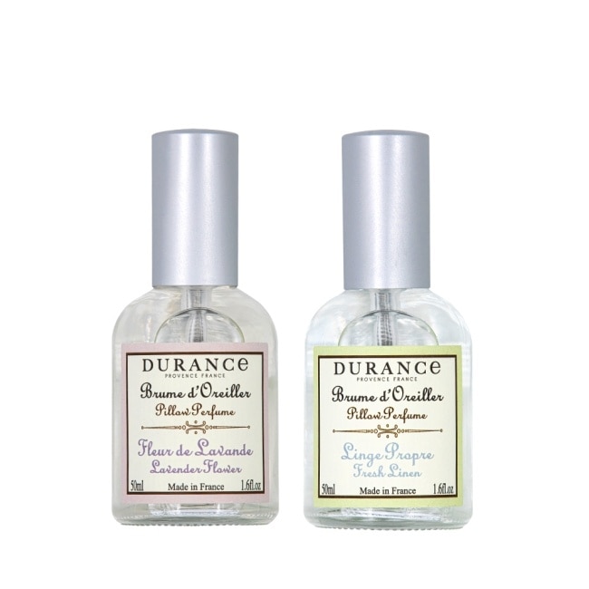 DURANCE朵昂思 枕頭香水2入(50mlX2)-清新亞麻+薰衣草-專櫃公司貨