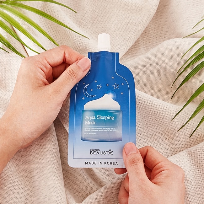 韓國BEAUSTA神經醯胺水光晚安面膜20ml
