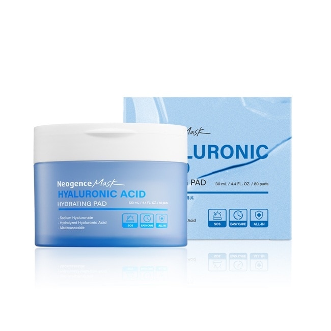 霓淨思玻尿酸水光保濕調理棉片80片