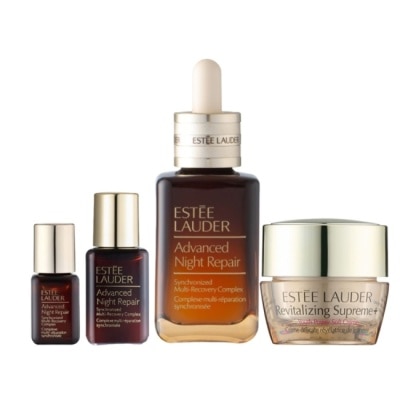 ESTEE LAUDER 雅詩蘭黛 【ESTEE LAUDER 雅詩蘭黛】特潤超導全方位修護露50ml+15ml+7ml+膠原霜15ml 公司貨